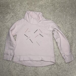 Under Armour Girls Youth Funnel Neck Pullover Sweatshirt - Size YXS